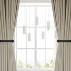Yagoo 6 Pcs Adhesive Curtain Holdbacks, Screw-in Curtain Tiebacks - Image 2