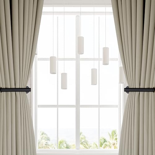 Yagoo 6 Pcs Adhesive Curtain Holdbacks, Screw-in Curtain Tiebacks - Image 2