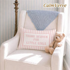 Thank Heaven for Little Girls 12x20 Pillow Cover - Image 2