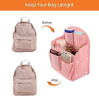 Surblue Backpack Organizer Insert Liner Hanging Travel Rucksack Purse and - Image 5