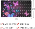 Bath Tub Shower Mat, Washable Bathtub Floor Mats, Suction Cups and Drain Holes - Image 4