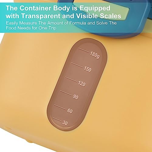 Accmor Baby Formula Dispenser On The Go, Portable Milk Powder Formula Dispenser - Image 2