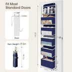 1Pack Over The Door Organizer Large Capacity Hanging Storage Room Organizer - Image 2
