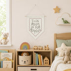KYTWSFWS Playroom Wall Art Pennant Flag, Kids Room Wall Decor, This Room Is - Image 4
