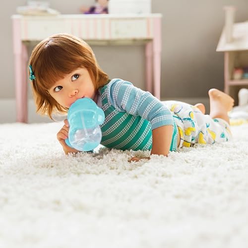 Munchkin Any Angle Sippy Cup for Toddlers, Spill Proof Weighted Straw Cup - Image 5