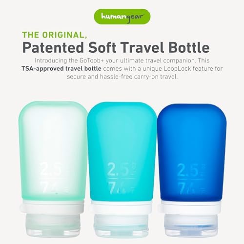 humangear GoToob+ 3-Pack, Mint/Aqua/Teal - Image 2