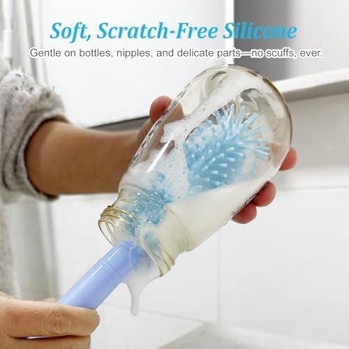 Blue Travel Bottle Cleaner Kit - Image 4