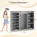 Toy Storage Organizer with 6 Cube, Stuffed Animal Storage - Image 2