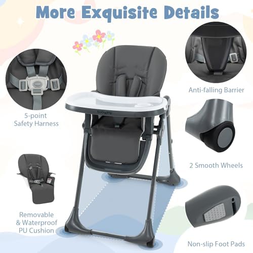 BABY JOY Convertible High Chair - Image 4