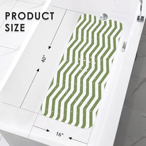 Bathtub Shower Mat 40X16 Inch, for Toddler - Image 2