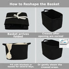 XUANGUO Woven Cotton Rope Storage Basket - Image 7