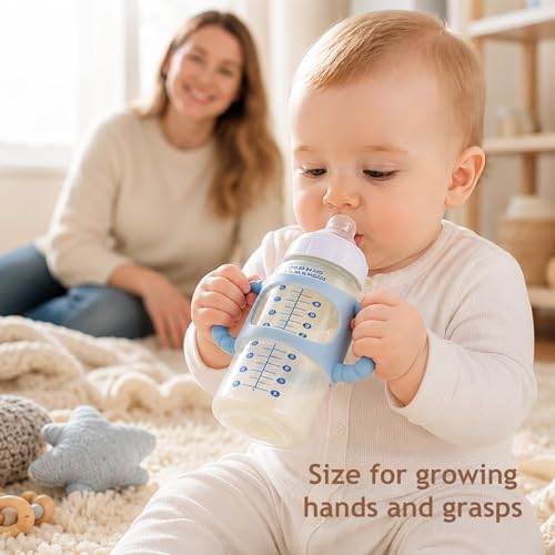 Andy Bear 4 Pack Silicone Baby Bottle Handles Compatible - Image 4