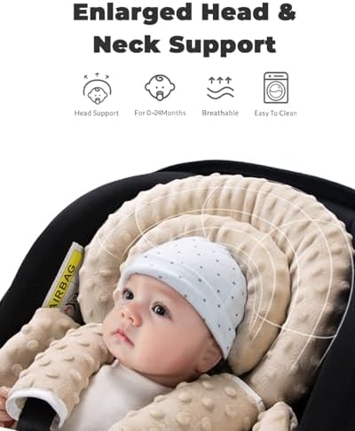 TinlyFinly Infant Car Seat Insert - Image 3
