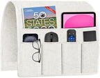 Joywell Remote Control Holder Armchair Caddy Armrest Organizer Beige White by Joywell