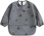 Weaning Bib with Long Sleeves & BLW, Soft and Skin-Friendly Material by PewinGoMakeLifeEasierandKeepMoreSweetMemory