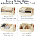 Hanging Closet Organizer Extra Large, Clothes Hanging Shelves - Image 5