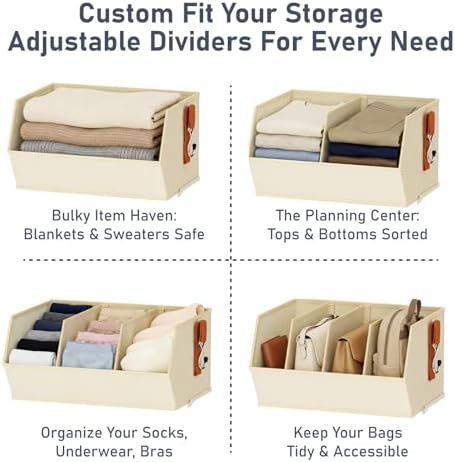 Hanging Closet Organizer Extra Large, Clothes Hanging Shelves - Image 5