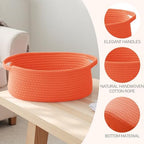 JMvicyroam Small Woven Basket, Empty Gift Basket - Image 3