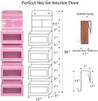 Giraffe Creation Pink Over Door Organizer - Image 5