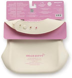 JuJuBe x Hello Kitty Baby Bib, Soft Silicone, Cherry Blossoms, Adjustable Fit - Image 3