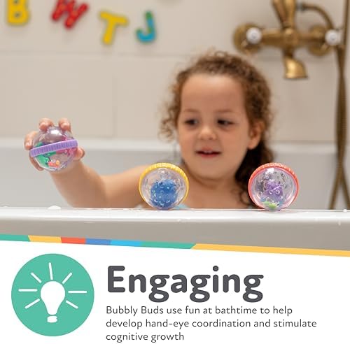 Nuby Bubbly Buds Interactive Bath Set - Image 3