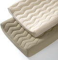lulumoon Muslin Changing Pad Cover: Quilted Cotton Gentle on Baby's Skin by Lulumoon