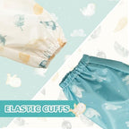 Little Dimsum Long Sleeve Bib for Baby Infant Toddler 6-36 Months - Image 2