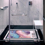 Shower Mat Non Slip, Marble Texture Anti Slip Bath Mat - Image 4