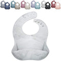 Goobie Baby Silicone Baby Bibs for Girls and Boys by Goobie+Baby