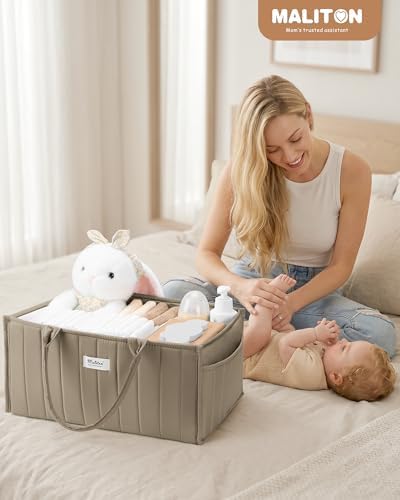 Maliton Baby Diaper Caddy Organizer - Image 5