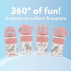 Nuby Thirsty Kids Flip-it Bolt Toddler Cup, 12 Ounces - Image 7