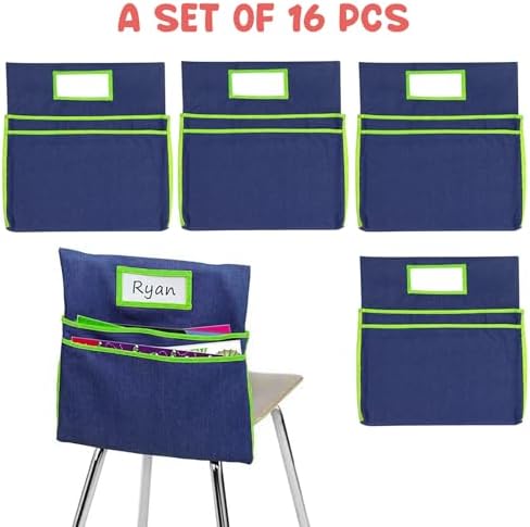 Auchq 16PCS Chairback Buddy Pockets Chart - Image 2