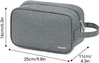 Narwey Travel Toiletry Bag for Women, Dopp Kit Men, Medicine Bag - Image 3