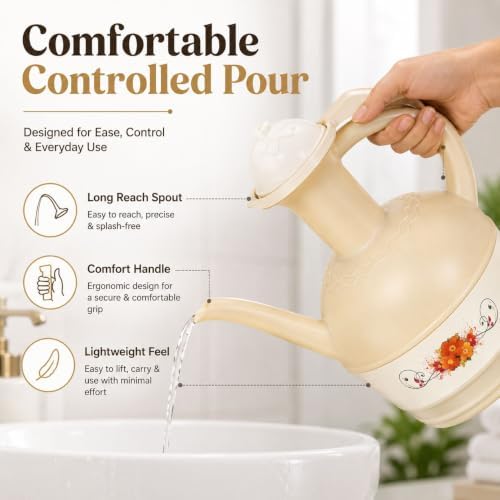 Beige Lota Bodna Toilet Wash Jug - Image 5