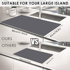 Extra Large Silicone Mat, 31.5x16.9 Large Silicon Placemats - Image 5