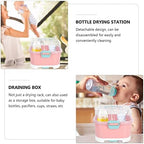 Kisangel Baby Bottle Drying Rack Bottle Drying Station - Image 4