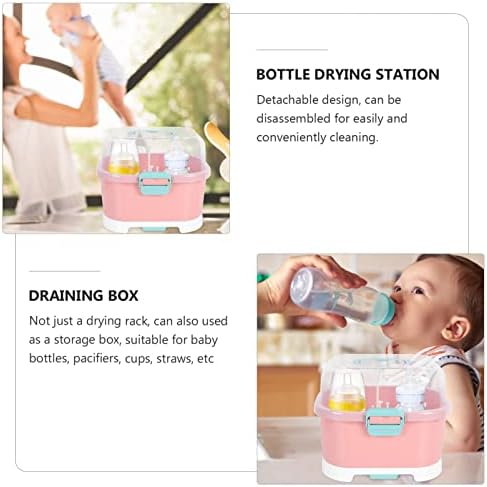 Kisangel Baby Bottle Drying Rack Bottle Drying Station - Image 4