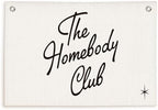 Lacama The Homebody Club Flags Banner, Trendy College Dorm Bedroom Wall Art by Lacama