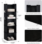 YOUDENOVA Hanging Closet Organizer and Storage - Image 3