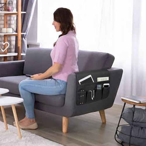 Remote Control Holders for Armchairs, Couch Caddy, Featuring Non-Slip Bases - Image 6