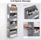 GRANNY SAYS Over the Door Organizer, 4-Shelf Behind the Door Storage - Image 4