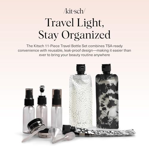Kitsch 11 PCS Containers Travel Size Toiletries - Image 3
