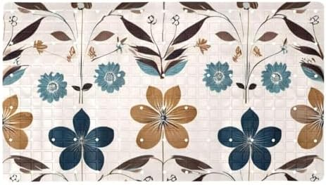 Non Slip Shower Mat Bathtub Mat 15.1x26.8 Inch, Quick Dry Bath Mat by Anna+Cowper
