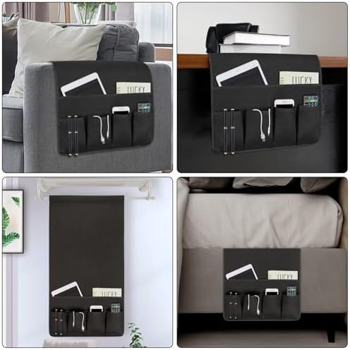 Remote Control Holders for Armchairs, Couch Caddy, Featuring Non-Slip Bases - Image 4