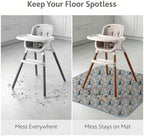 Baby Splat Mat for Under High Chair - Image 2