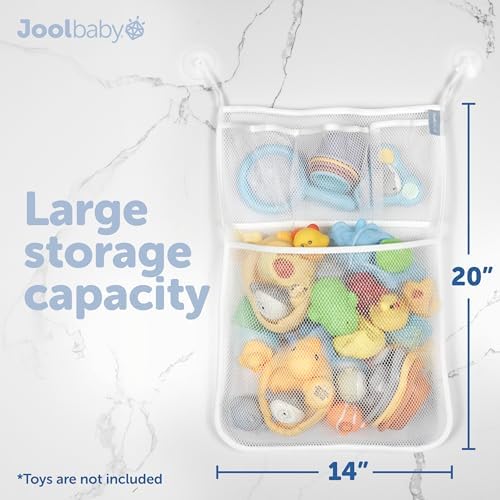 Jool Baby Bath Toy Storage Bag – Mesh Holder - Image 4