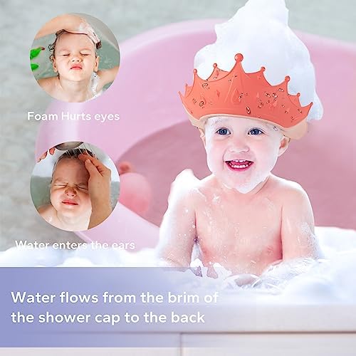 FUNUPUP Baby Shower Cap with Bath Rinse Cup - Image 2