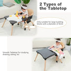High Chair, 7 in 1 Wooden Baby High Chair - Image 4