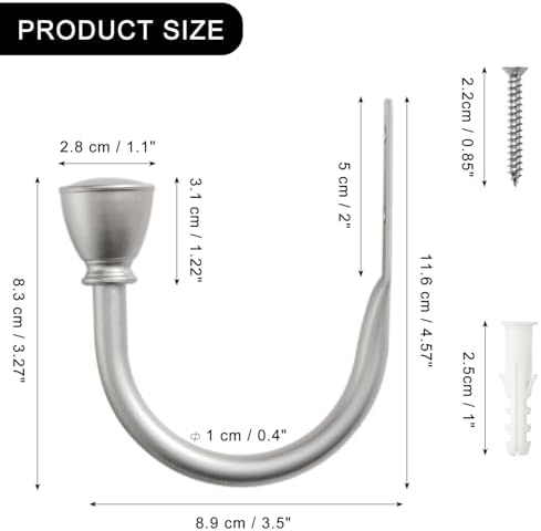 Metal Curtain Tiebacks - Image 5
