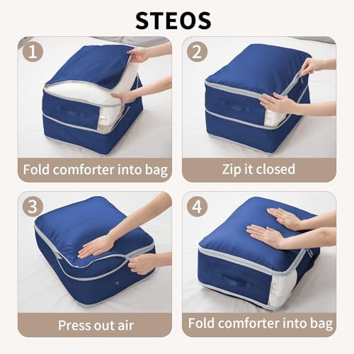 DIMJ Comforter Storage Bag 4 Pack - Image 6